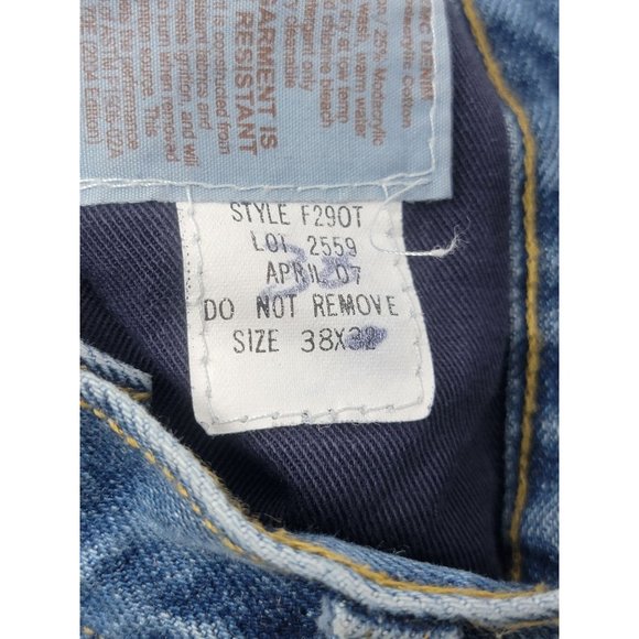 Tyndale Flame Resistant Denim Blue‎ Jeans ARC Rating ATPV 17.0 Size 36X31 - Picture 4 of 10